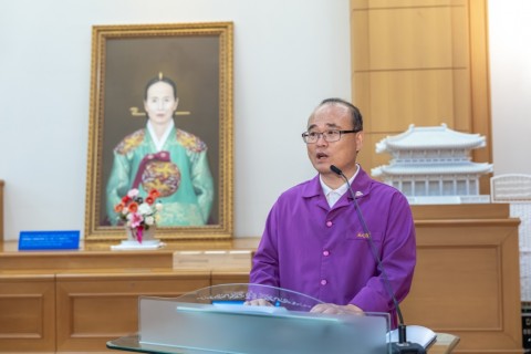 第285屆孝情天寶40日特別修錬會與第187屆祝福家庭婦人孝情天寶40日特別修錬會與第 15屆 GPP(Global Peace Project) 孝情天寶40日特別修錬會結業式